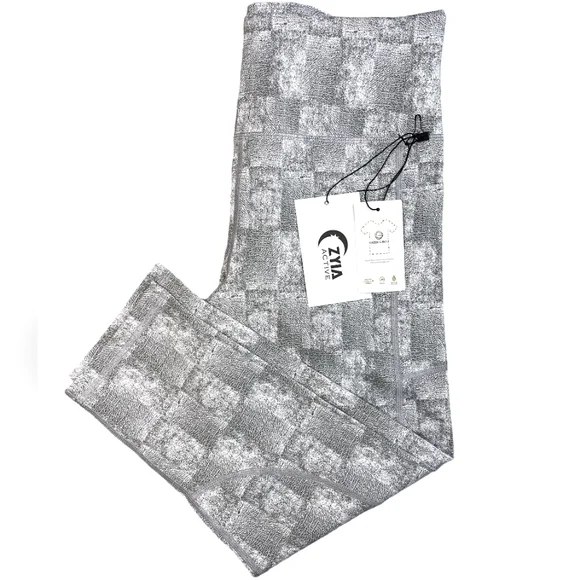 NEW Zyia 6680 flint full grain light n tight hi-rise Capri RC size 8-10 NWT - Picture 1 of 11